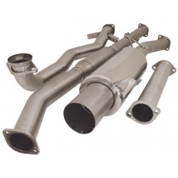 EVO 8 Turboback Exhaust System (with factory catpipe)
