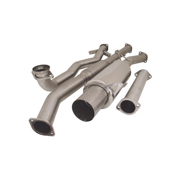 EVO 8 Turboback Exhaust System (with factory catpipe)